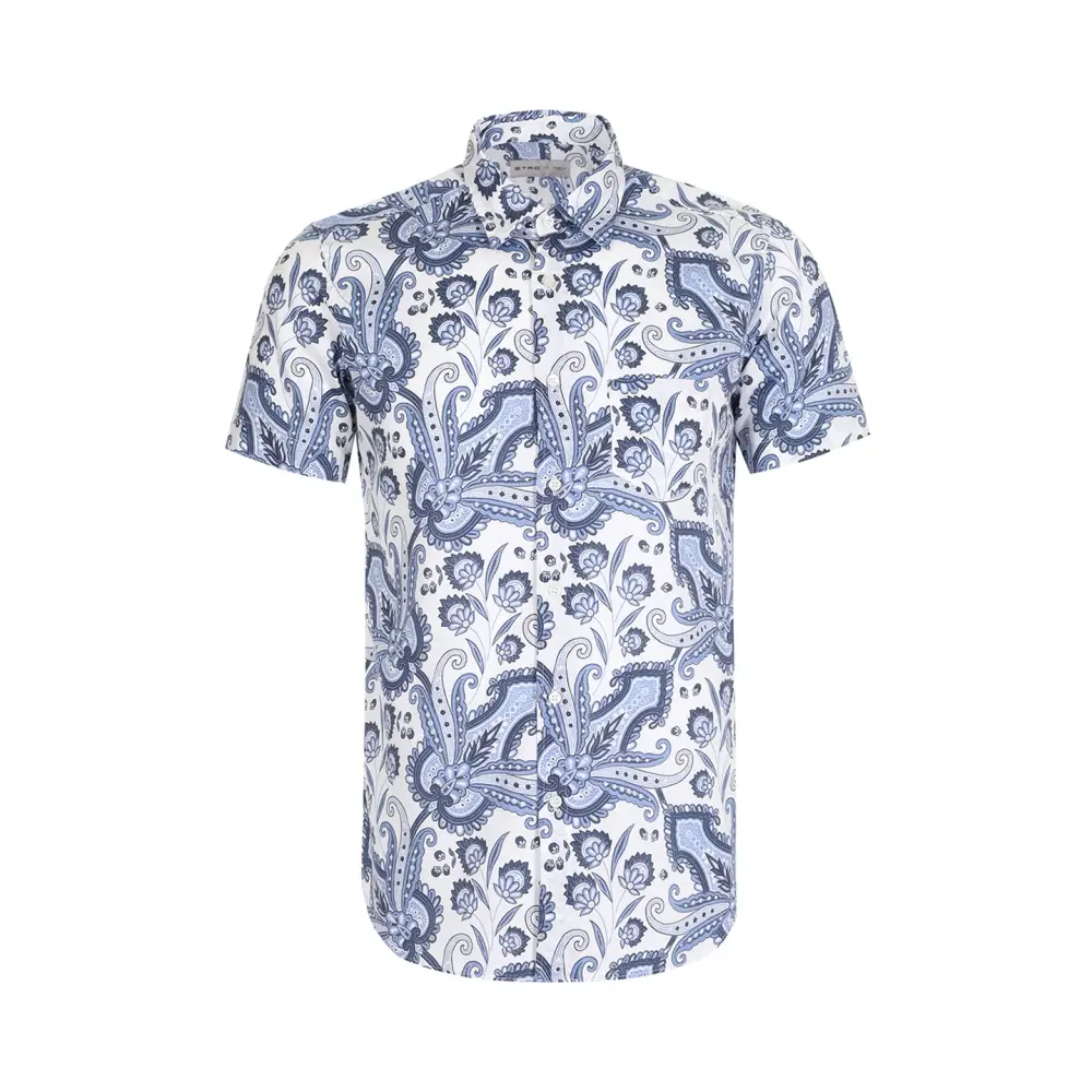 Рубашка Slim Fit хлопковая