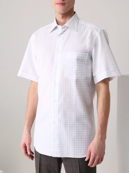 Рубашка Regular Fit хлопковая BRIONI