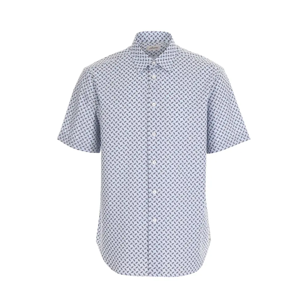Рубашка Slim Fit хлопковая