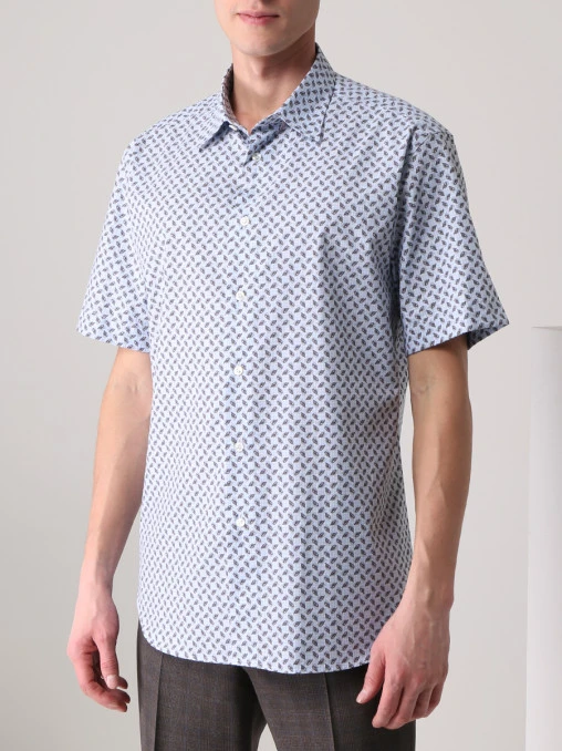 Рубашка Slim Fit хлопковая BRIONI