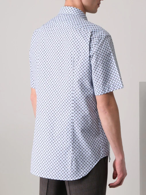 Рубашка Slim Fit хлопковая BRIONI