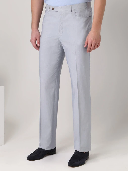 Брюки классические хлопковые CANALI