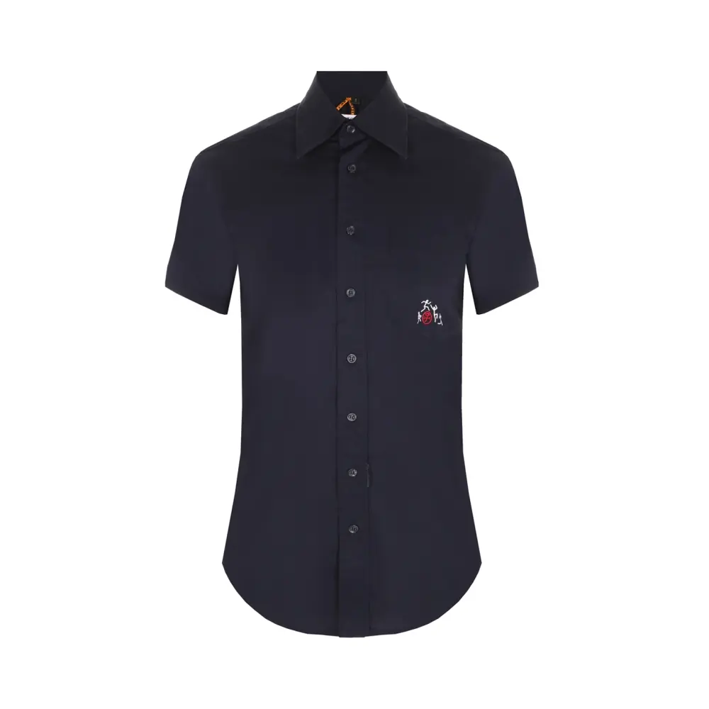 Рубашка Slim Fit хлопковая