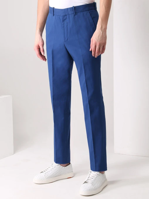 Брюки хлопковые ALEXANDER MCQUEEN
