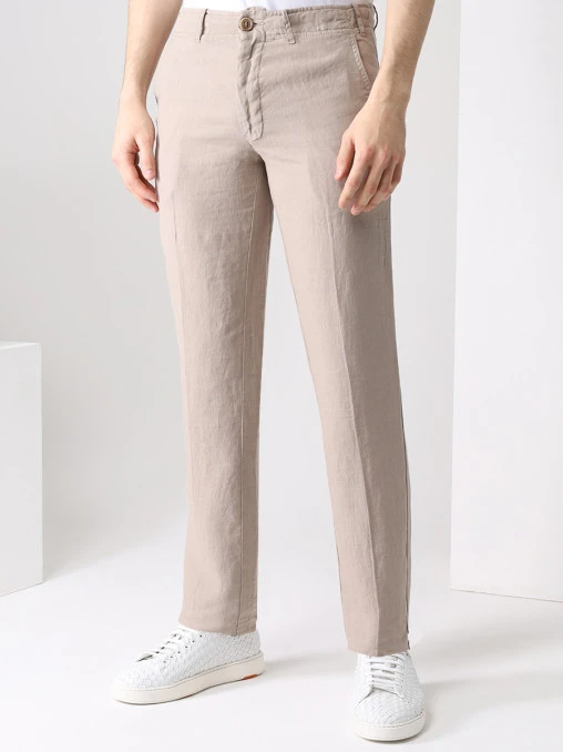Брюки льняные CORNELIANI