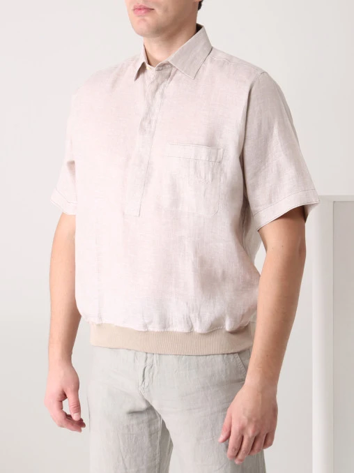 Рубашка Regular Fit льняная GRAN SASSO