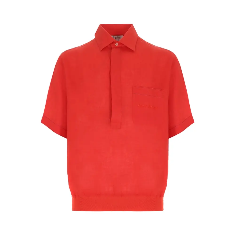 Рубашка Regular Fit льняная