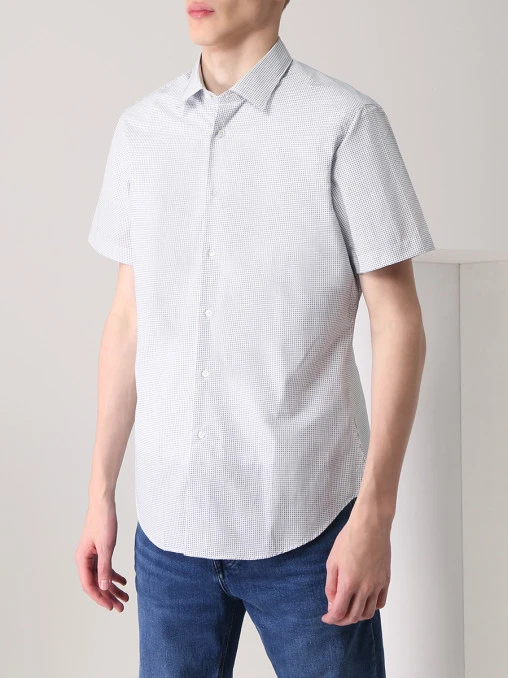Рубашка Slim Fit хлопковая TOMBOLINI