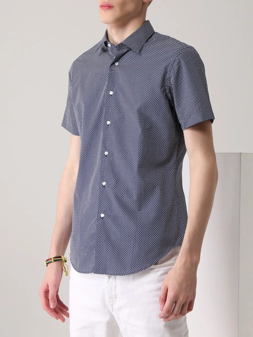 Рубашка Slim Fit хлопковая TOMBOLINI