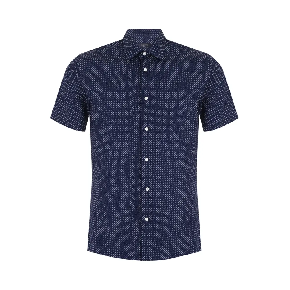 Рубашка Slim Fit хлопковая