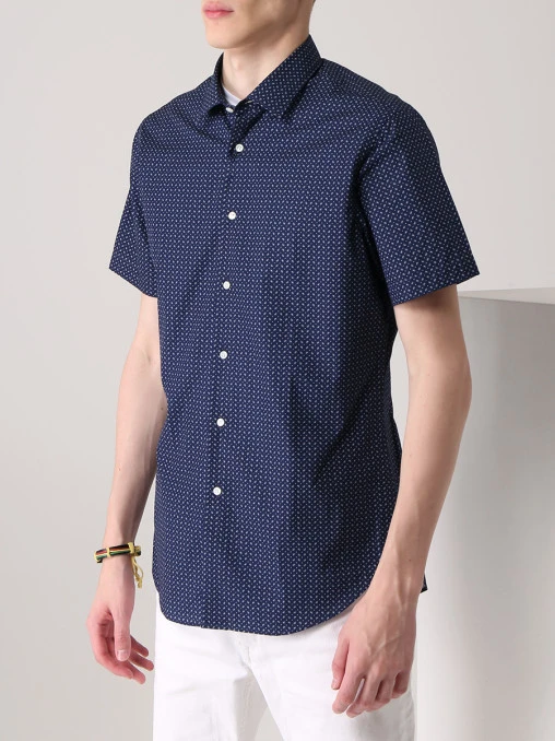 Рубашка Slim Fit хлопковая TOMBOLINI