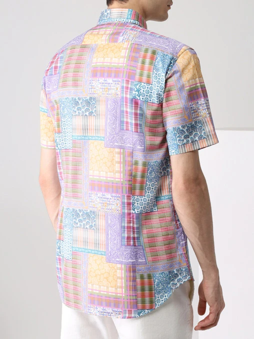 Рубашка Slim Fit хлопковая ETRO