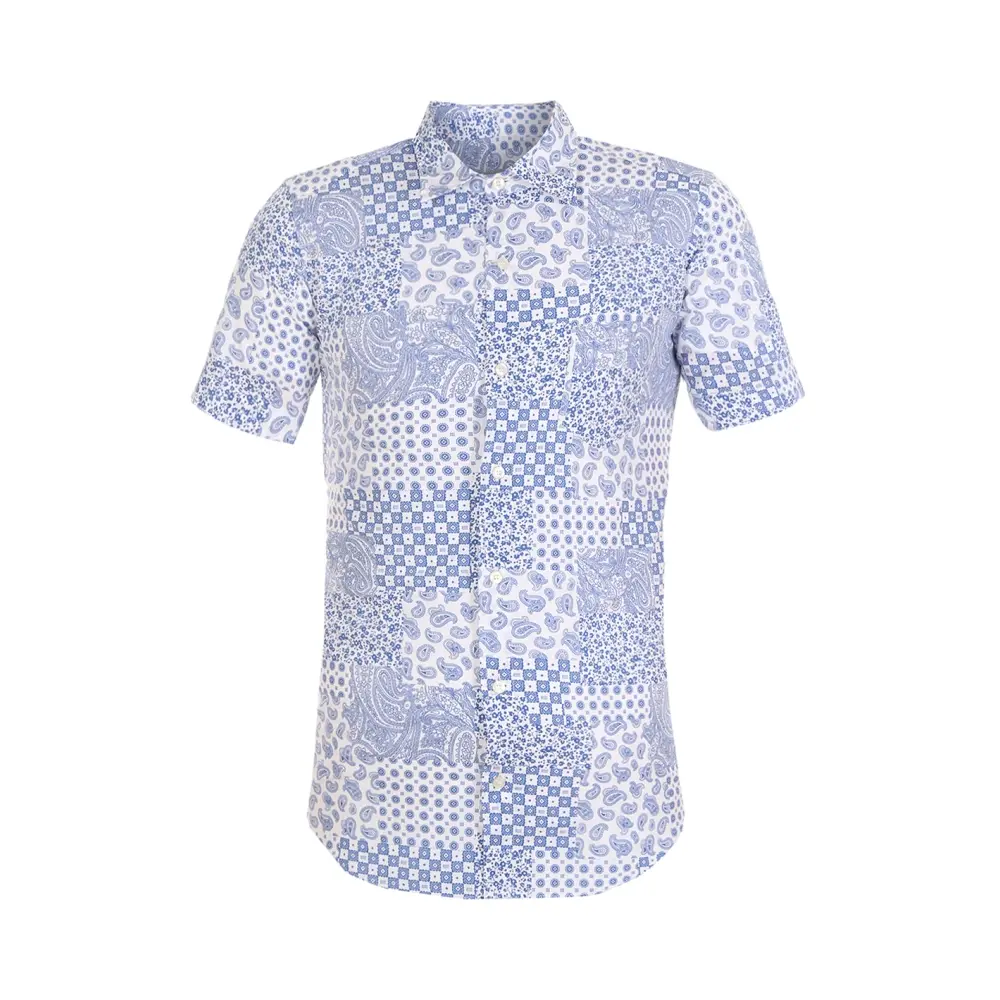 Рубашка Slim Fit хлопковая