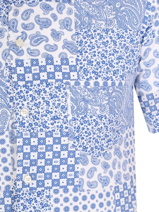 Рубашка Slim Fit хлопковая ETRO