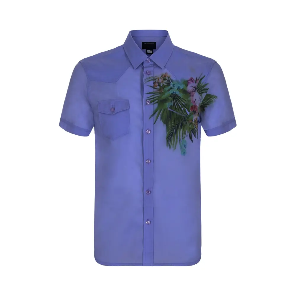 Рубашка Regular Fit хлопковая
