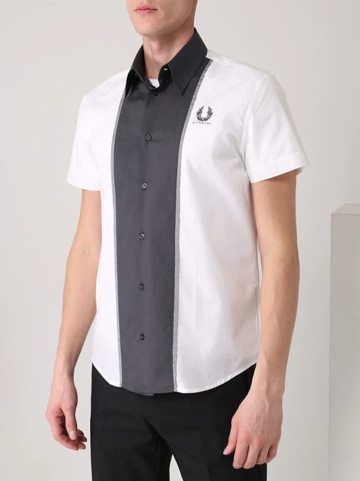 Рубашка Slim Fit хлопковая JOHN RICHMOND