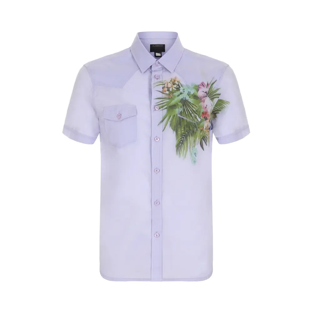 Рубашка Regular Fit хлопковая