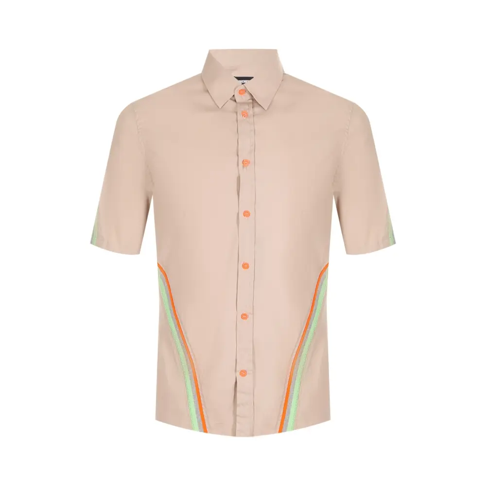 Рубашка Slim Fit хлопковая