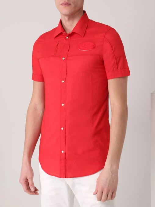 Рубашка Slim Fit хлопковая ICEBERG