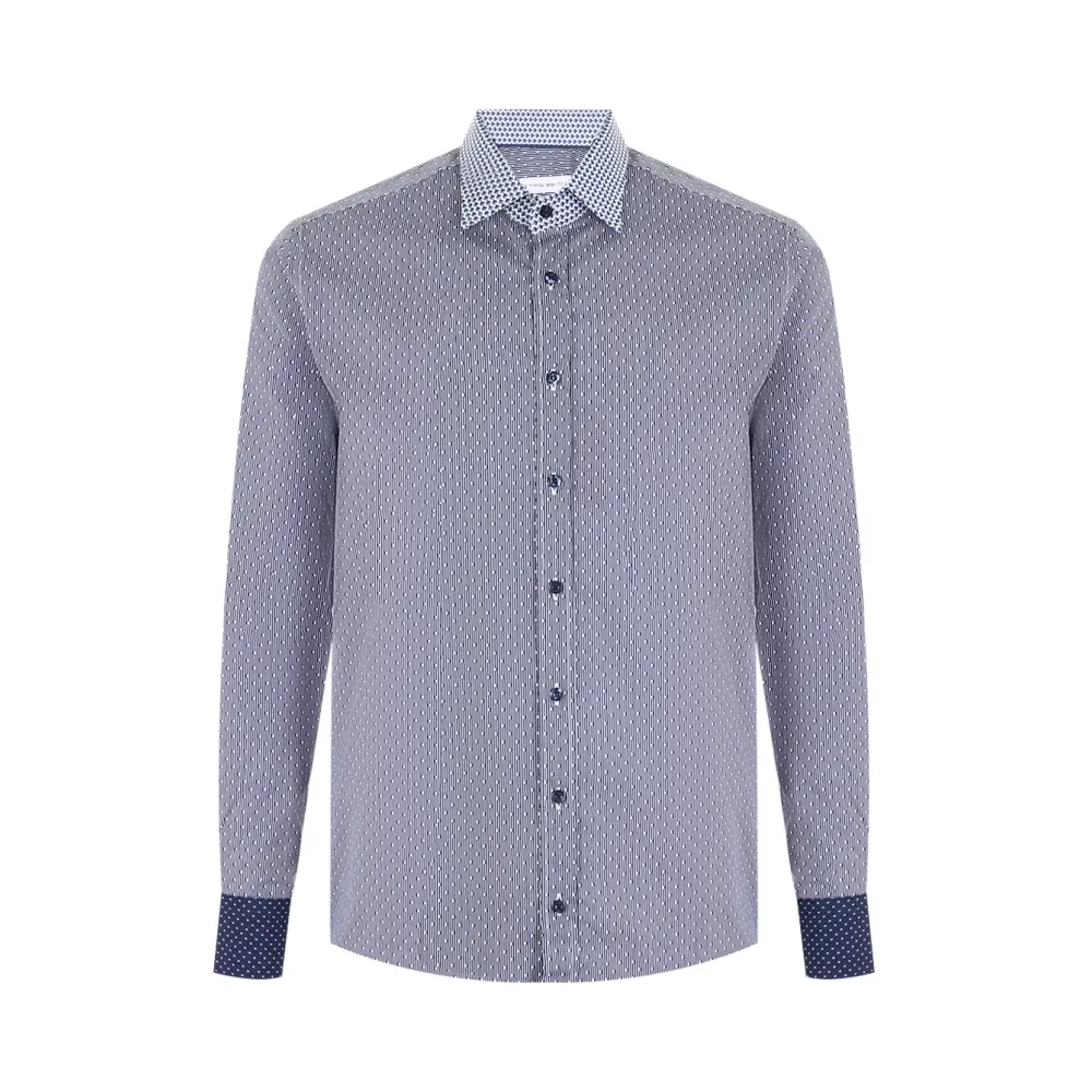 Рубашка Slim Fit хлопковая