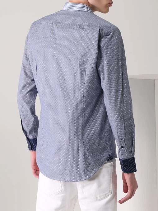 Рубашка Slim Fit хлопковая ETRO