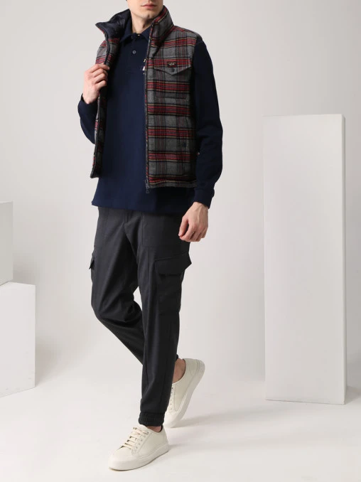 Поло хлопковое PAUL & SHARK