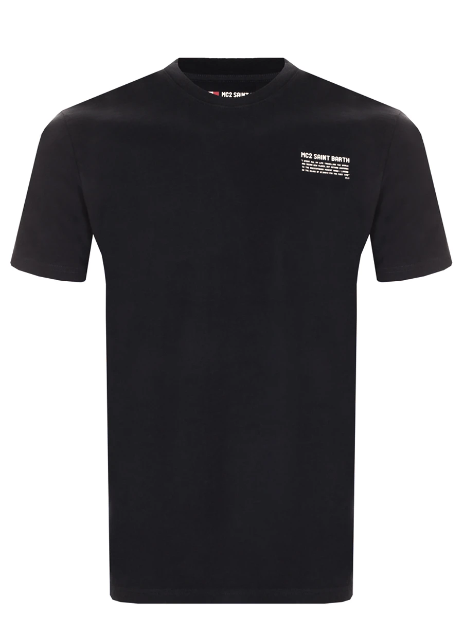 Футболка хлопковая с принтом