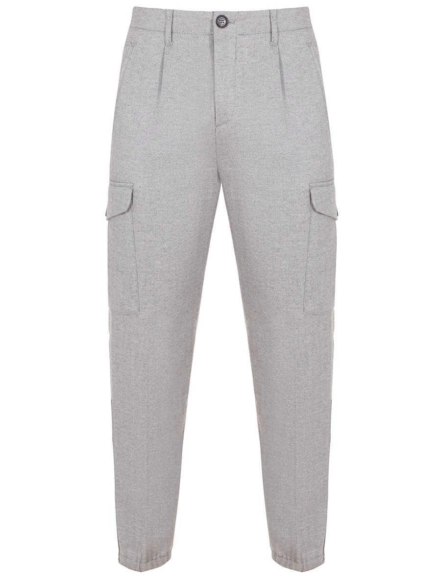 Брюки-карго хлопковые