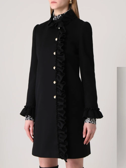 Пальто шерстяное GUCCI