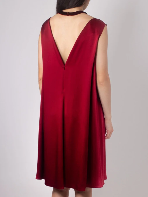Платье атласное VALENTINO