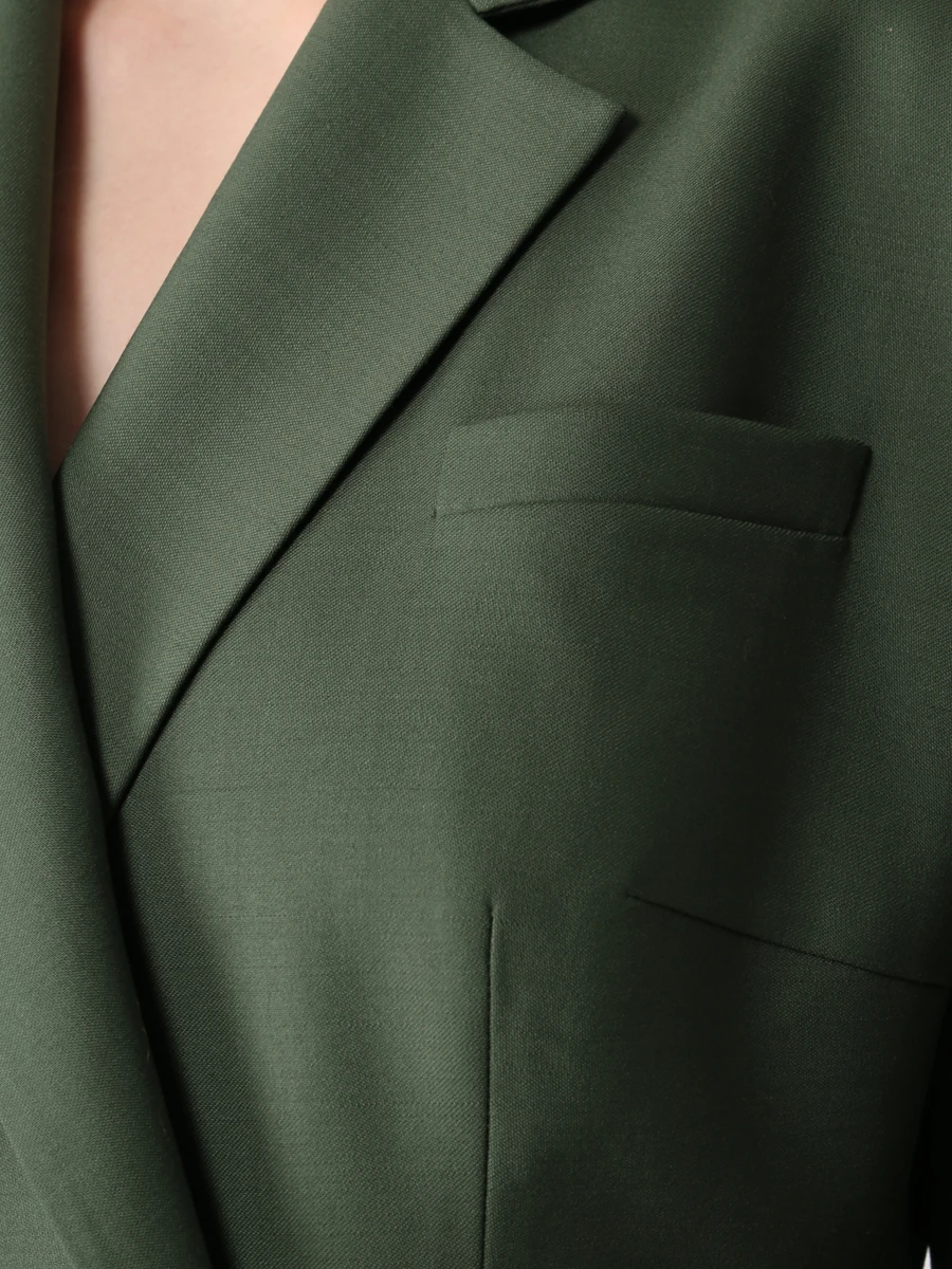 Платье-пиджак шерстяное