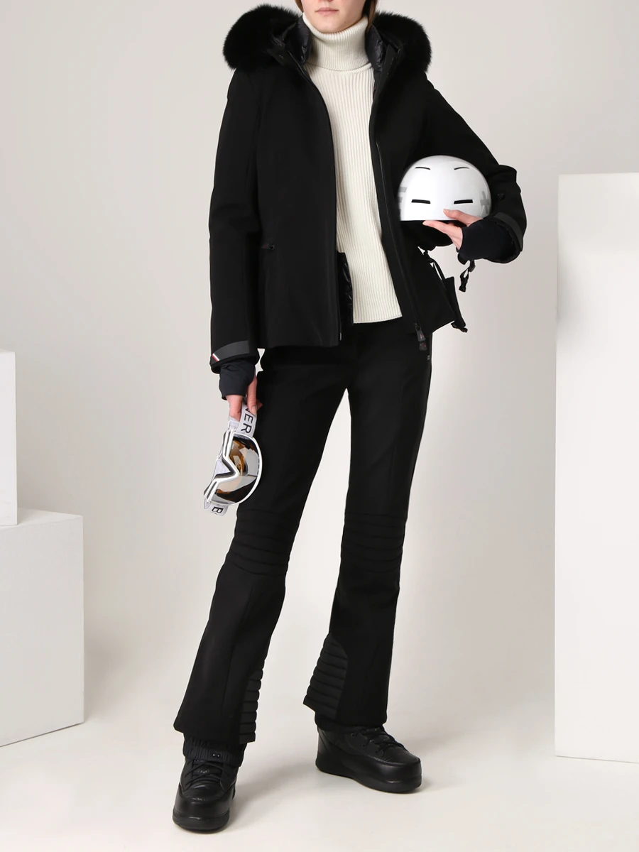 Пуховик с мехом