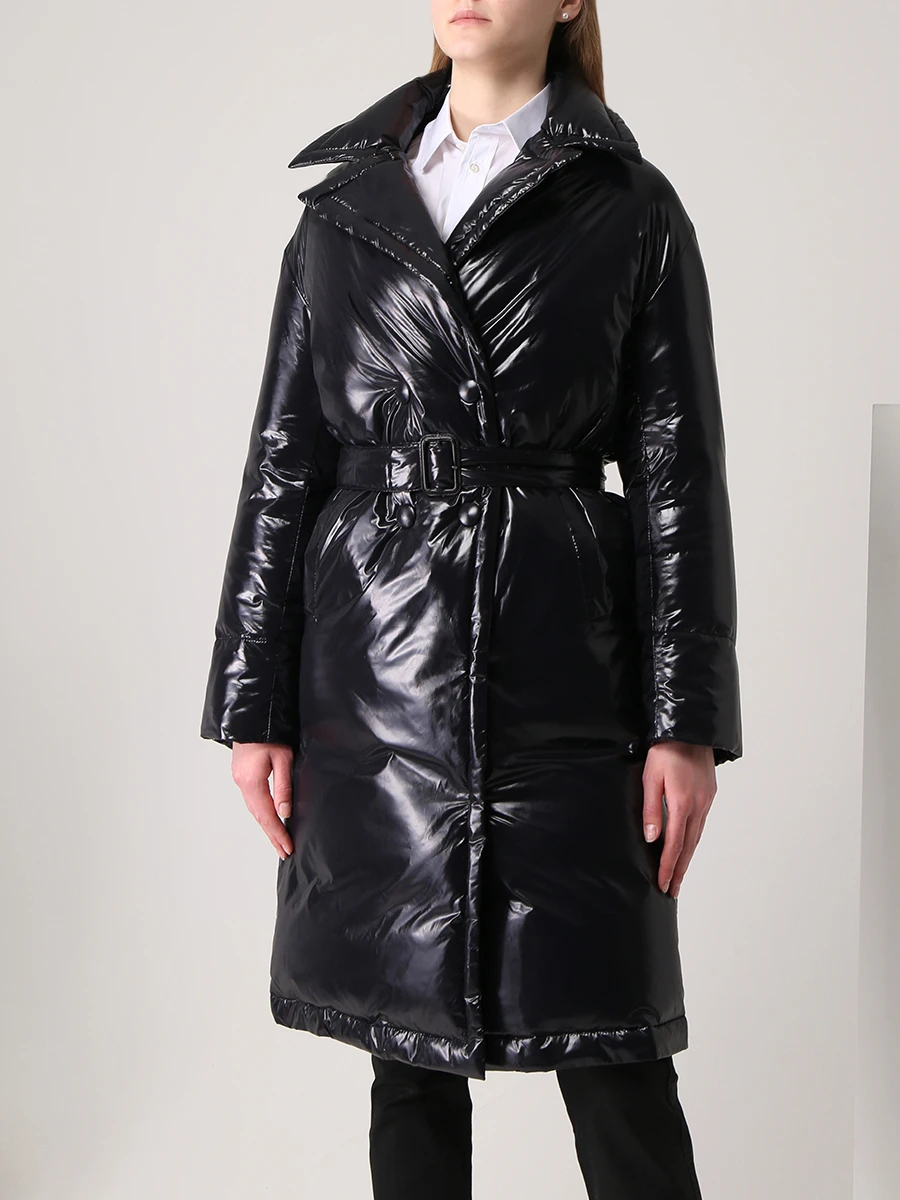 Пуховик двубортный