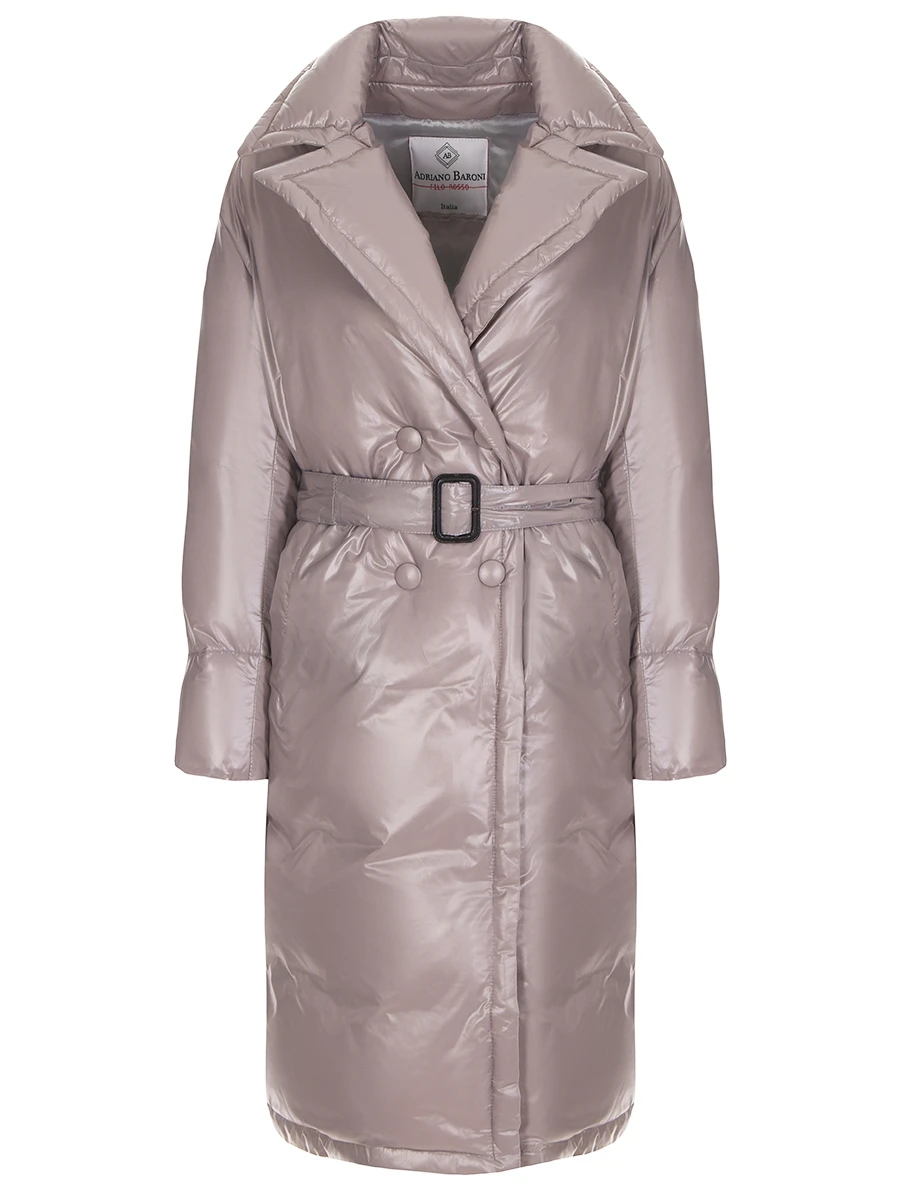 Пуховик двубортный