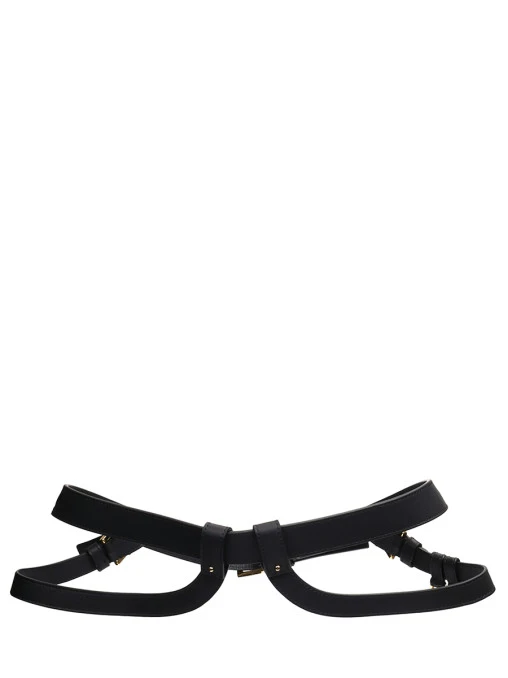 Ремень кожаный La Ceinture Baudrier JACQUEMUS