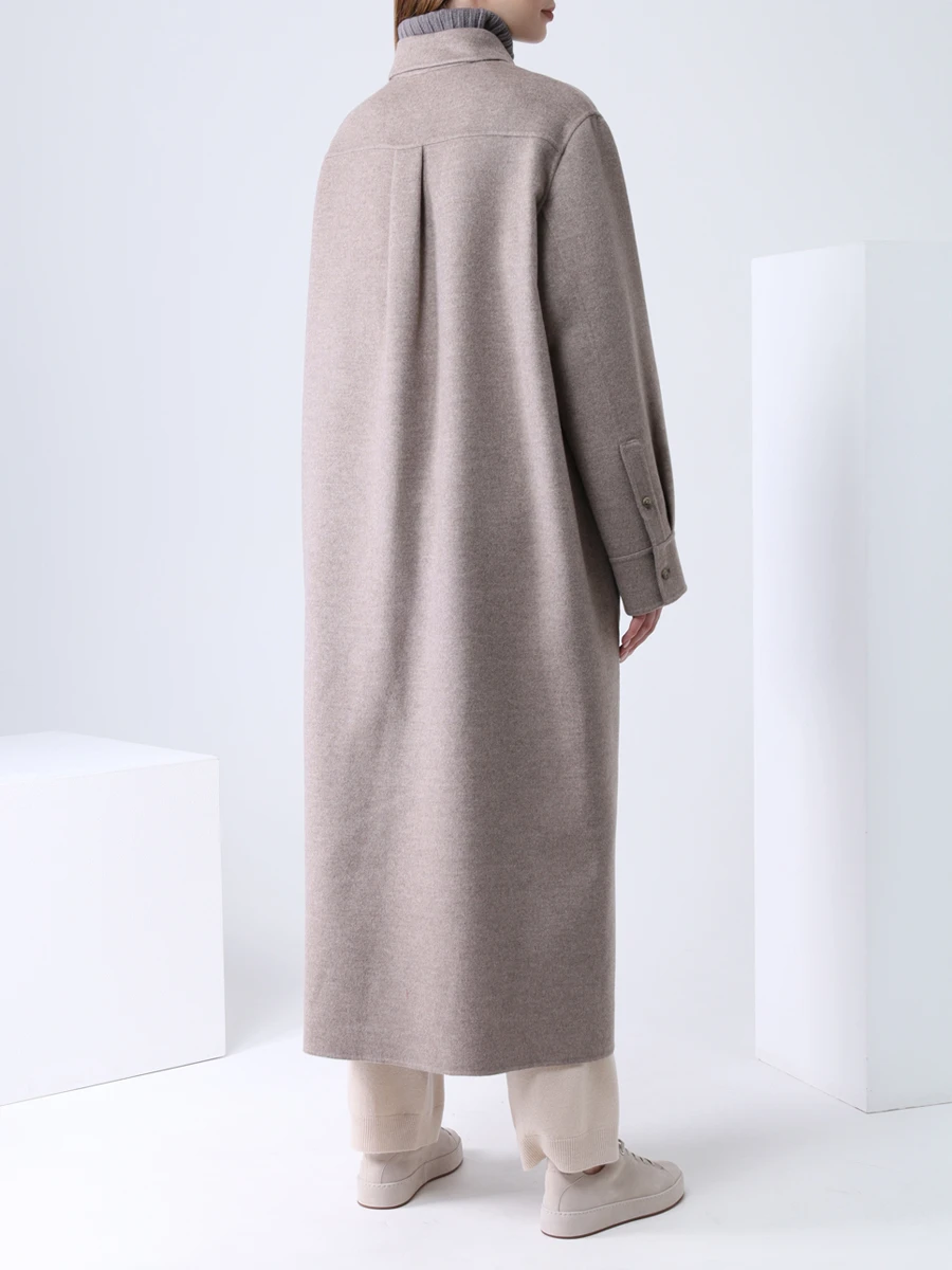 Пальто шерстяное