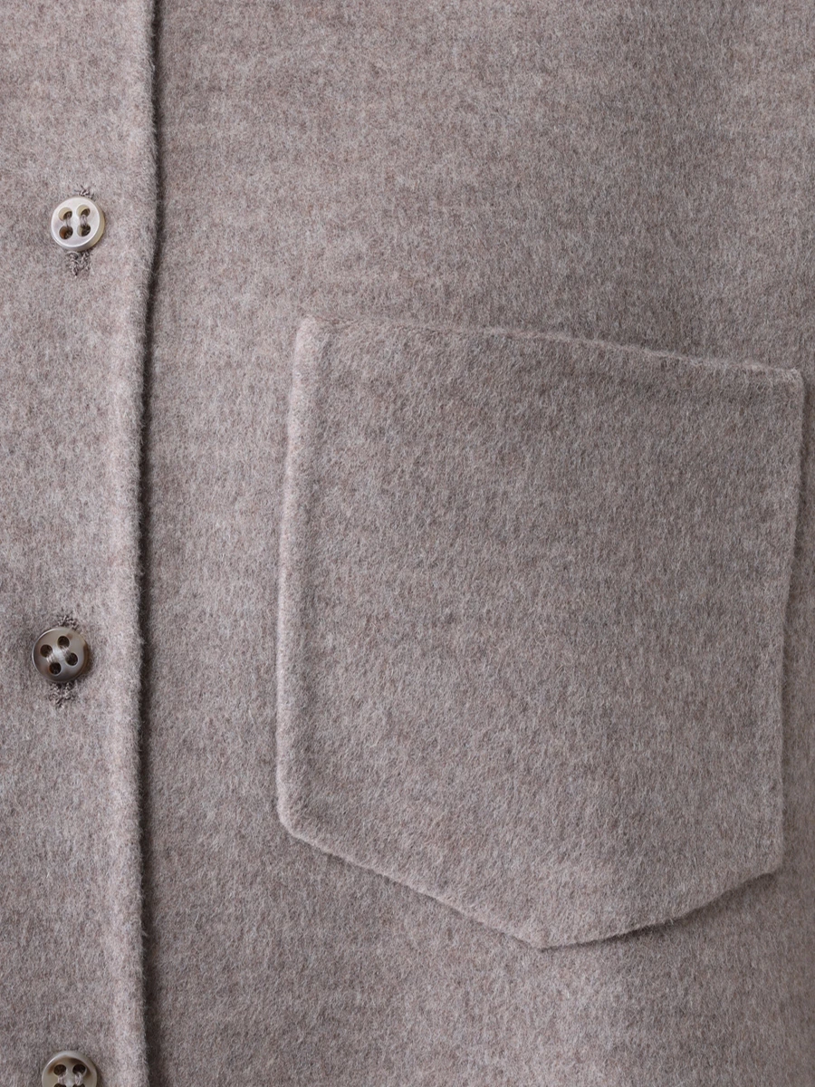 Пальто шерстяное