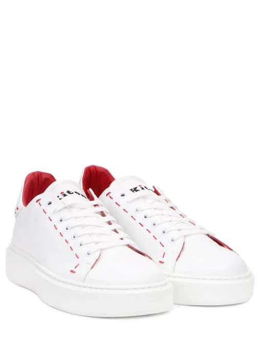 Кеды кожаные KITON