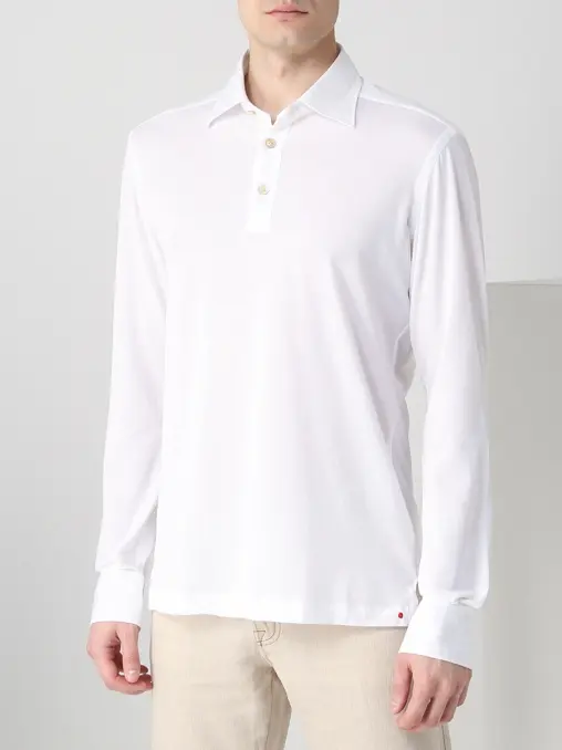 Поло хлопковое KITON
