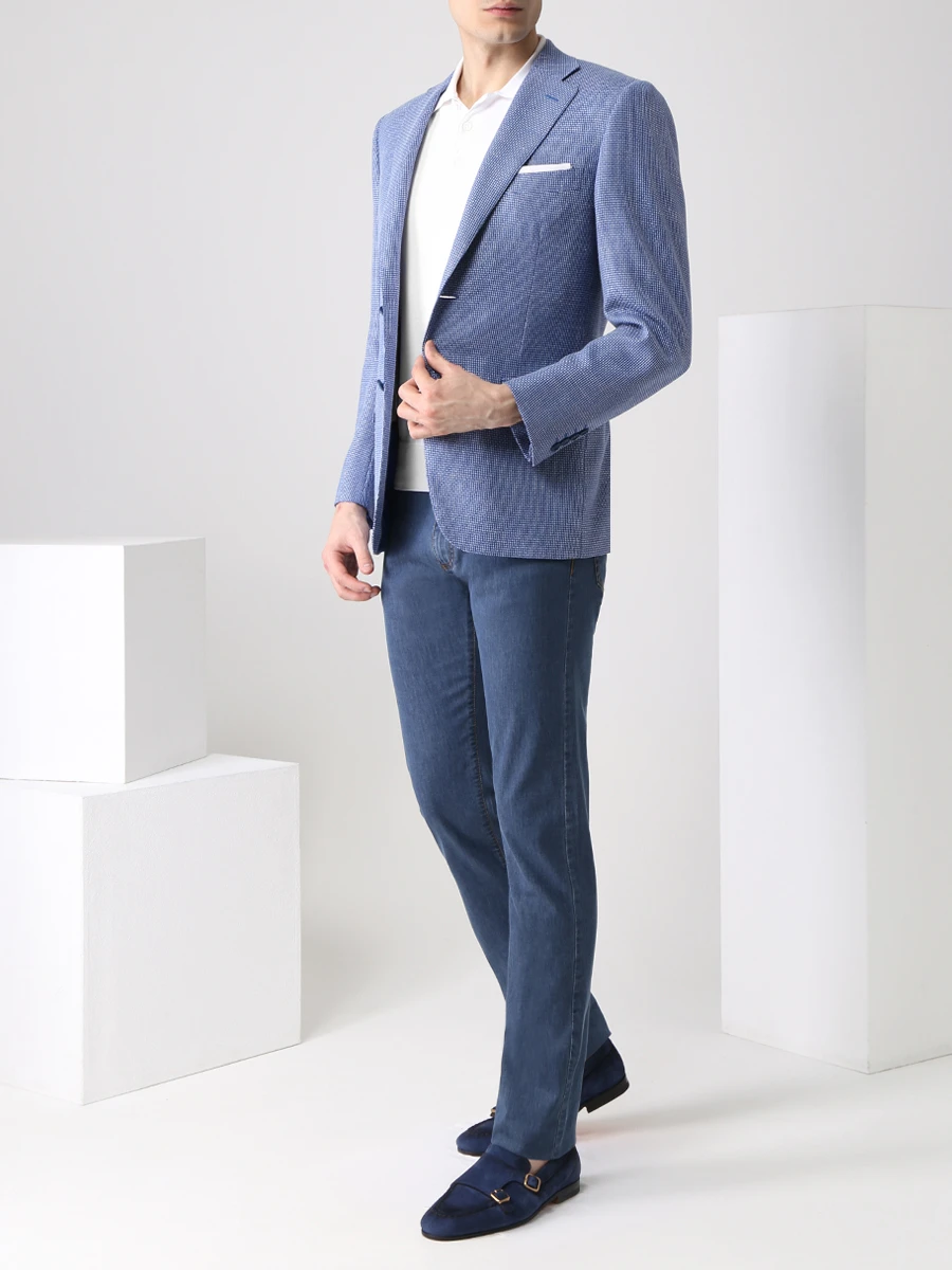 Джинсы Regular Fit хлопковые