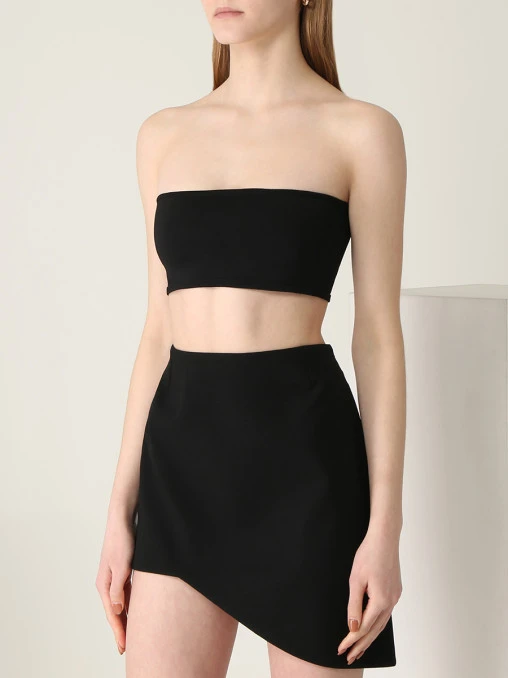 Топ из вискозы BALMAIN