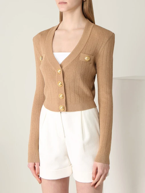 Кардиган из вискозы BALMAIN