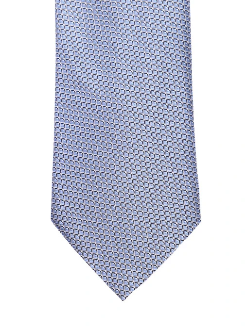 Галстук шелковый с принтом ZEGNA