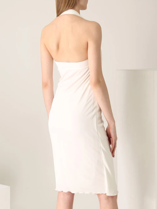 Платье однотонное ALBERTA FERRETTI