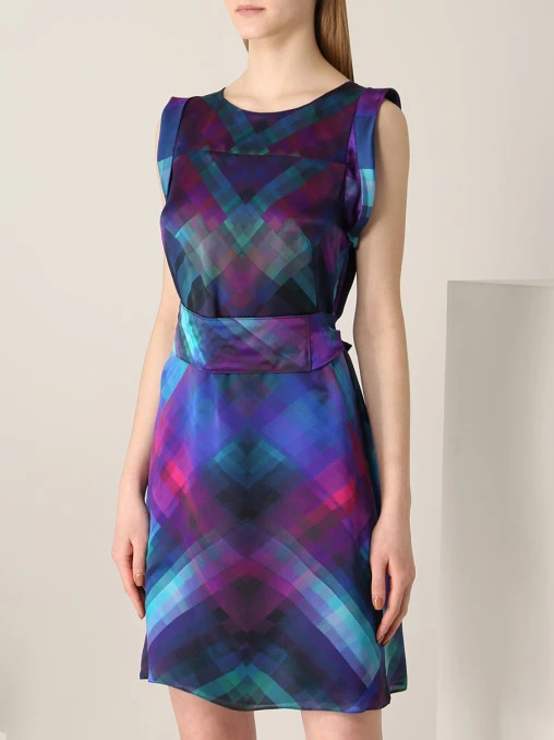 Платье шелковое ARMANI COLLEZIONI