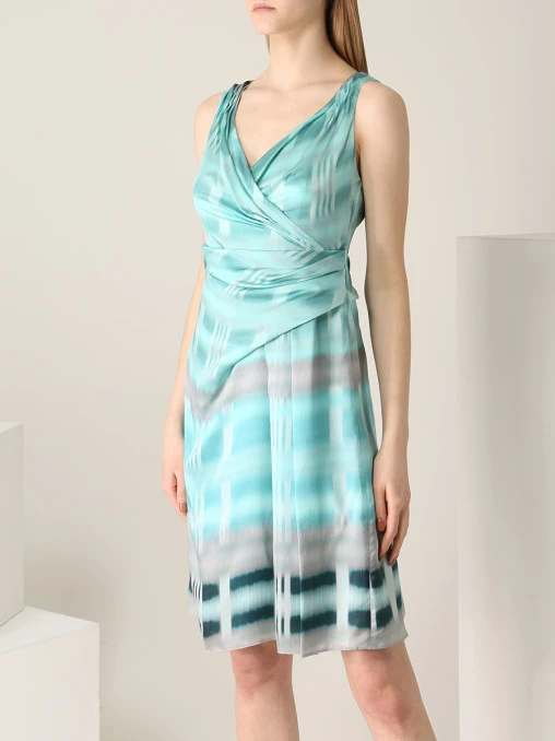 Платье шелковое ARMANI COLLEZIONI