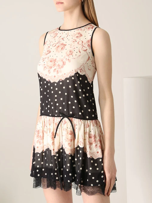 Платье шелковое RED VALENTINO
