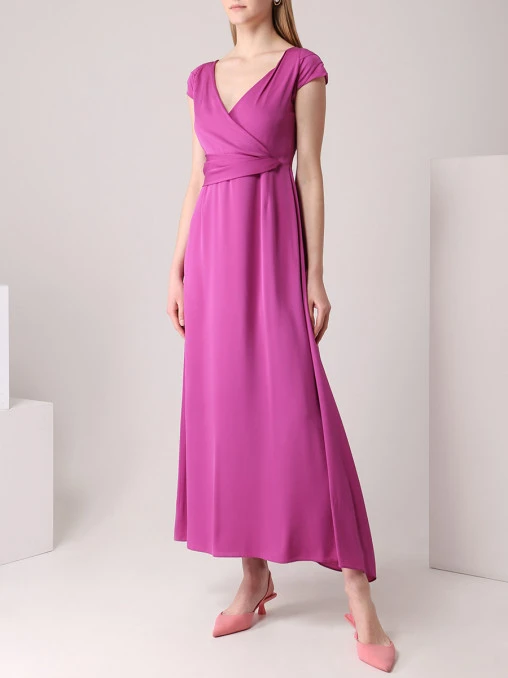 Платье шелковое ARMANI COLLEZIONI