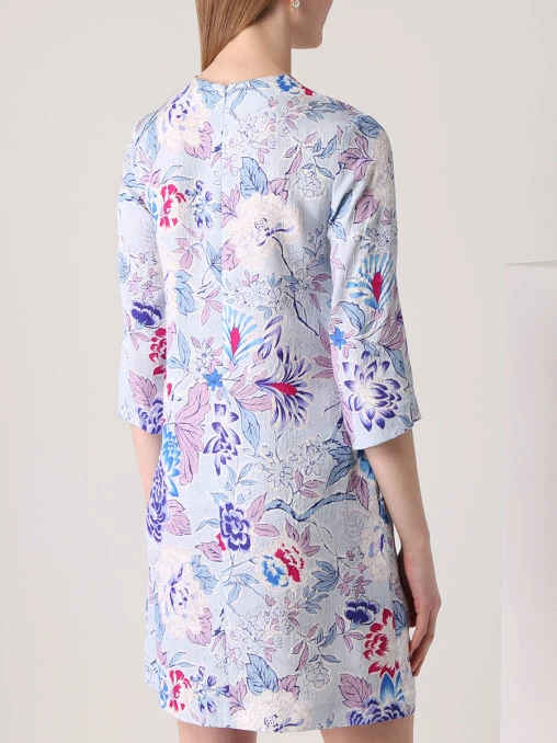 Платье из вискозы с принтом ETRO