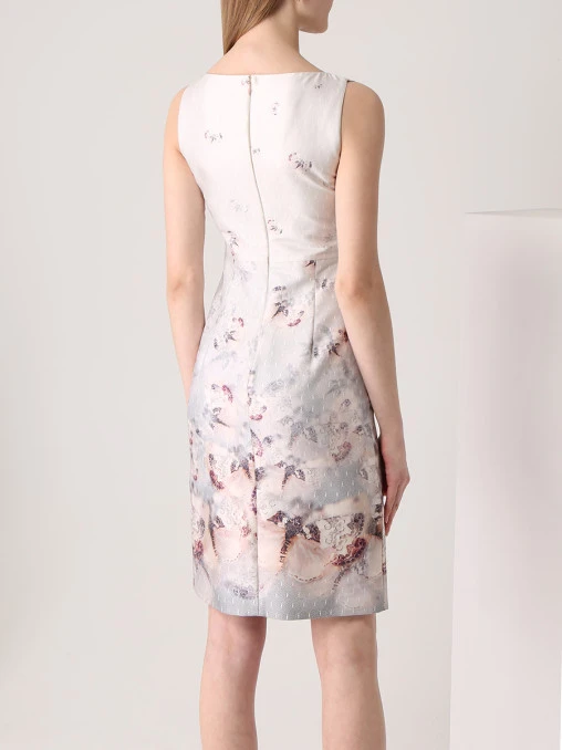 Платье с принтом RED VALENTINO